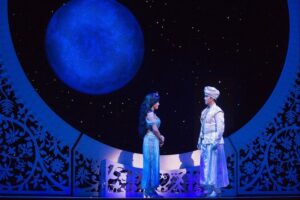Courtney Reed and Adam Jacobs, Aladdin on Broadway