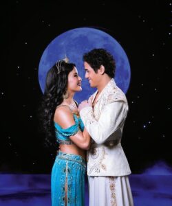 Courtney Reed and Adam Jacobs, Aladdin on Broadway