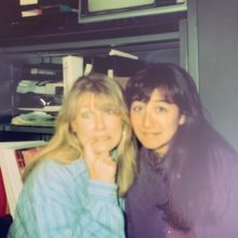 Barbara Jones and Meesh Pierce, circa 1990